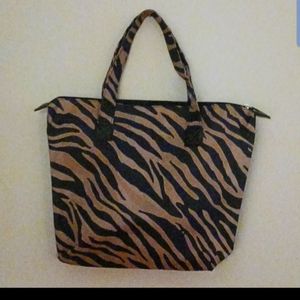 Stripped Zebra Bag